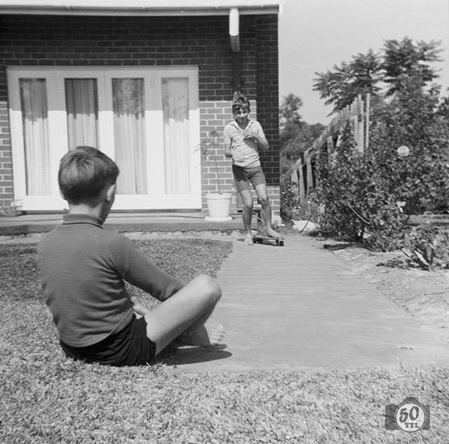 suburban scene